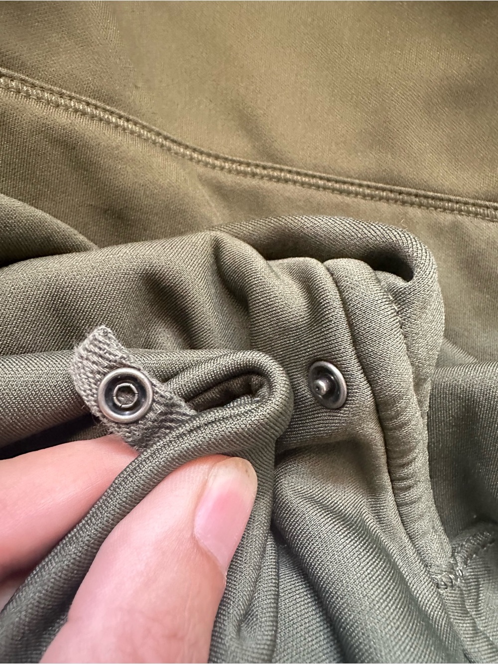 Columbia Omni-Wick Jacket Hooded Long Utility Coat Size M Green Gorpcore Outdoor - Picture 8 of 12